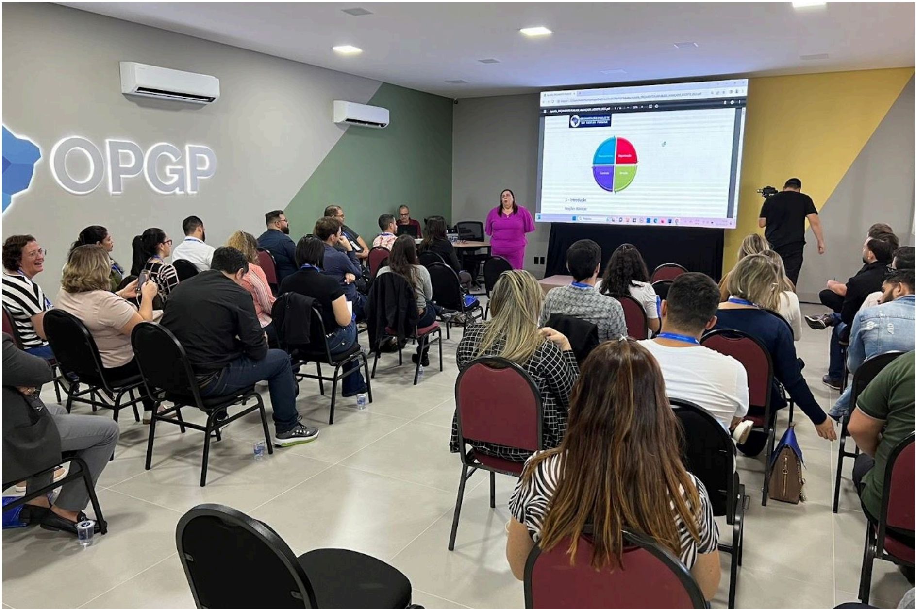 Capacitação OPGP em auditório